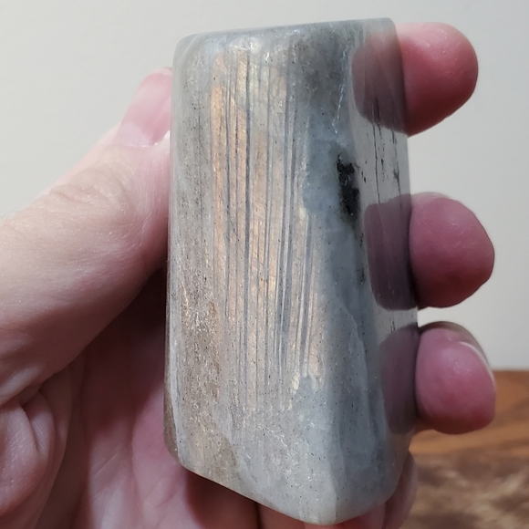 Labradorite Crystal Freeform 0.58 pounds - Picture 9 of 13